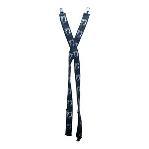 Men's Vintage POW-MIA Black Suspenders